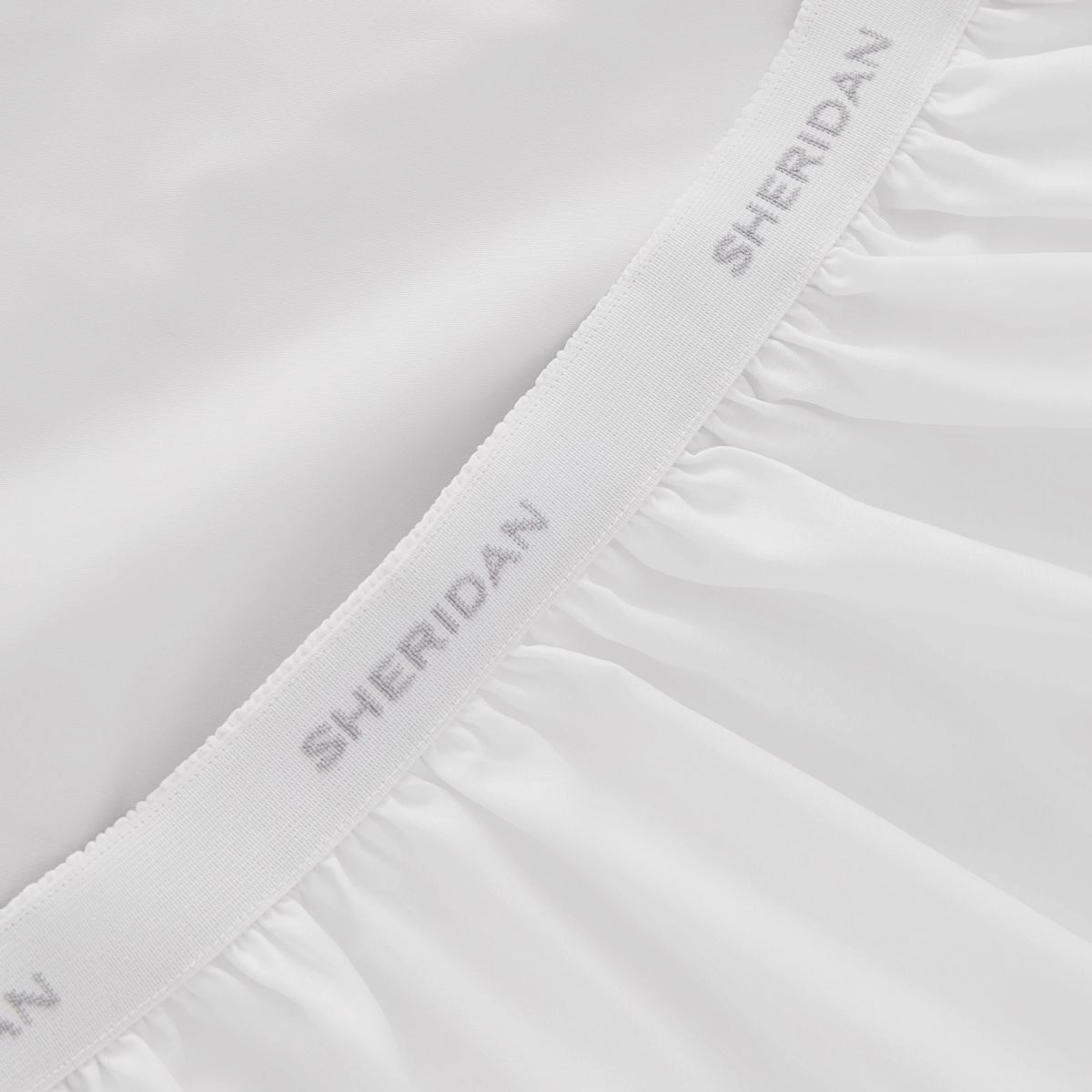 1000TC Hotel Weight Luxury Cotton Sateen Sheet Set SNOW by Sheridan