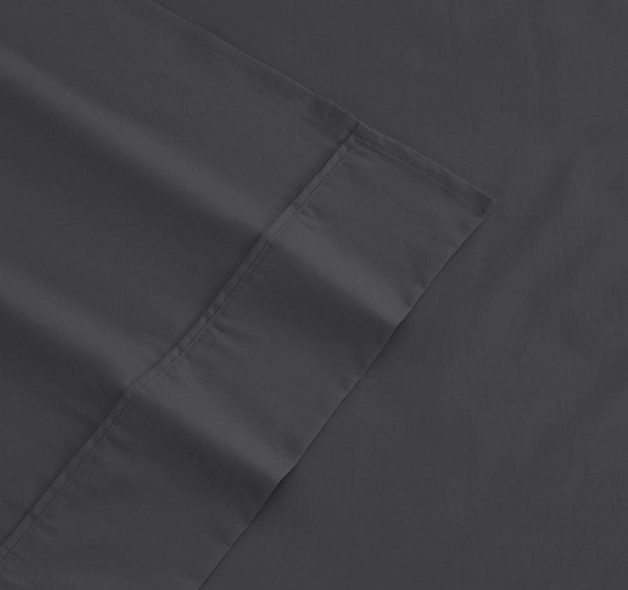 1000THC Cotton Rich Sheet Set Range Charcoal