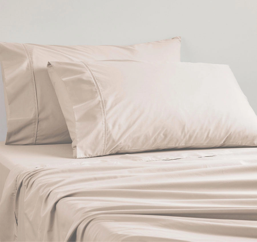 250THC Poly Cotton Percale Mega Sheet Set Range Linen