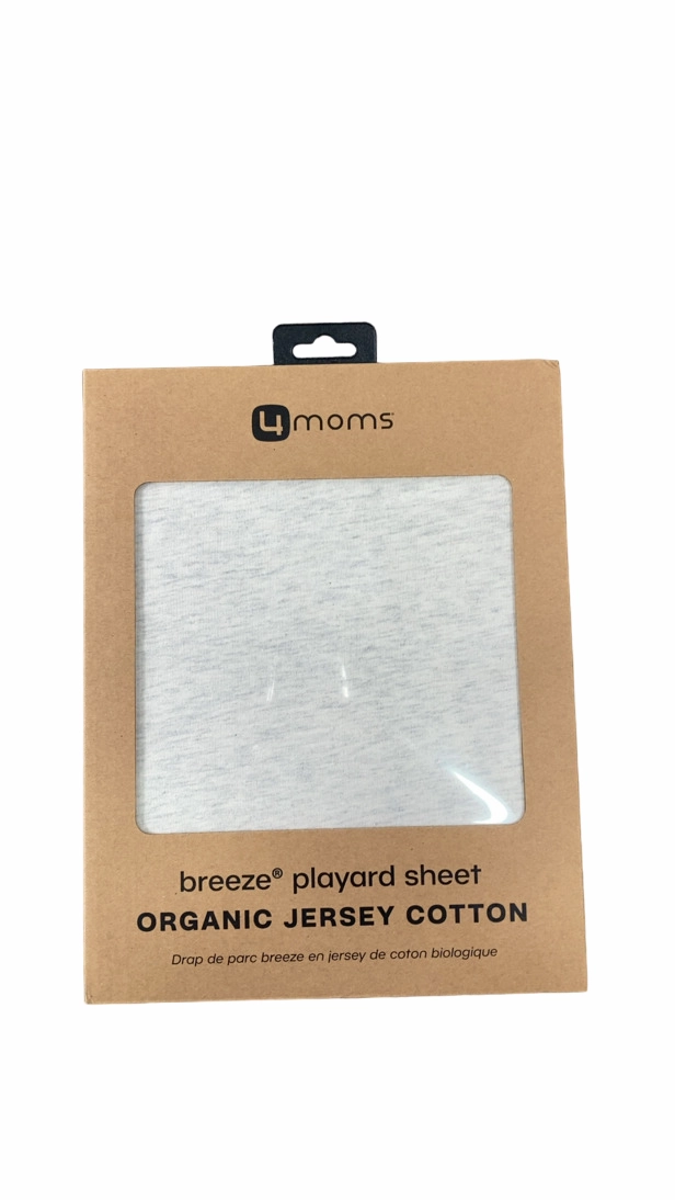 4moms Breeze Bassinet Sheet, Organic Jersey Cotton, Single