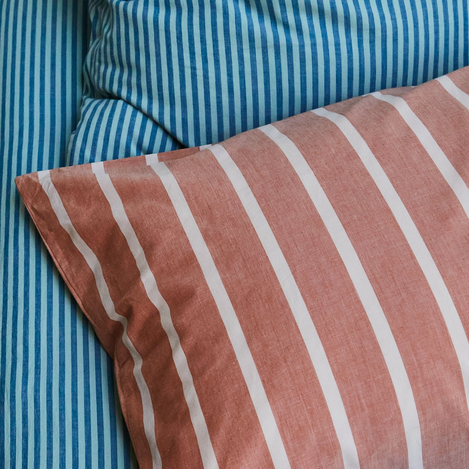 Abrielle Cotton Euro Pillowcase Set - Crème Caramel