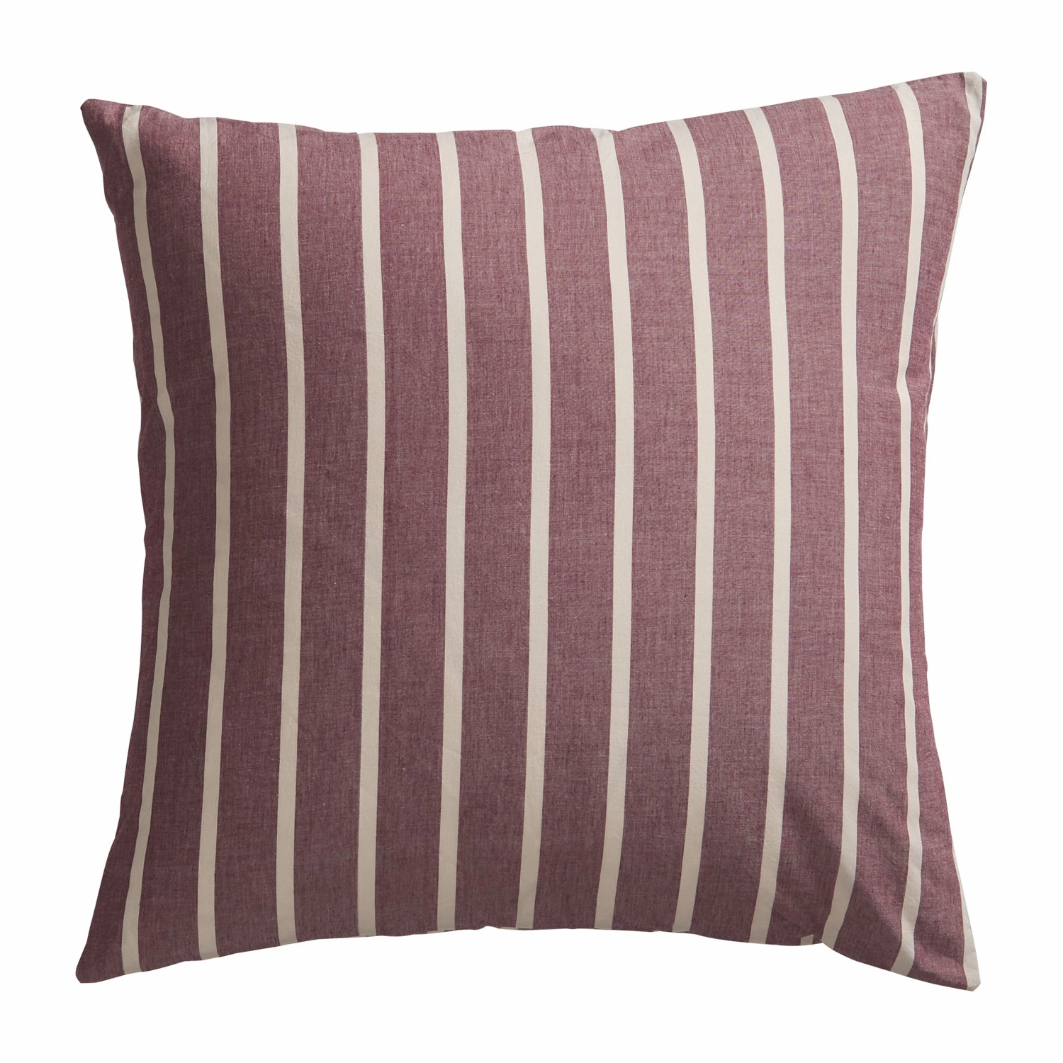 Abrielle Cotton Euro Pillowcase Set - Mahogany