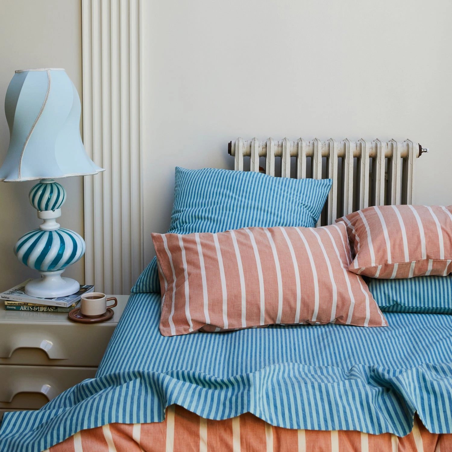 Abrielle Cotton Pillowcase Set - Crème Caramel