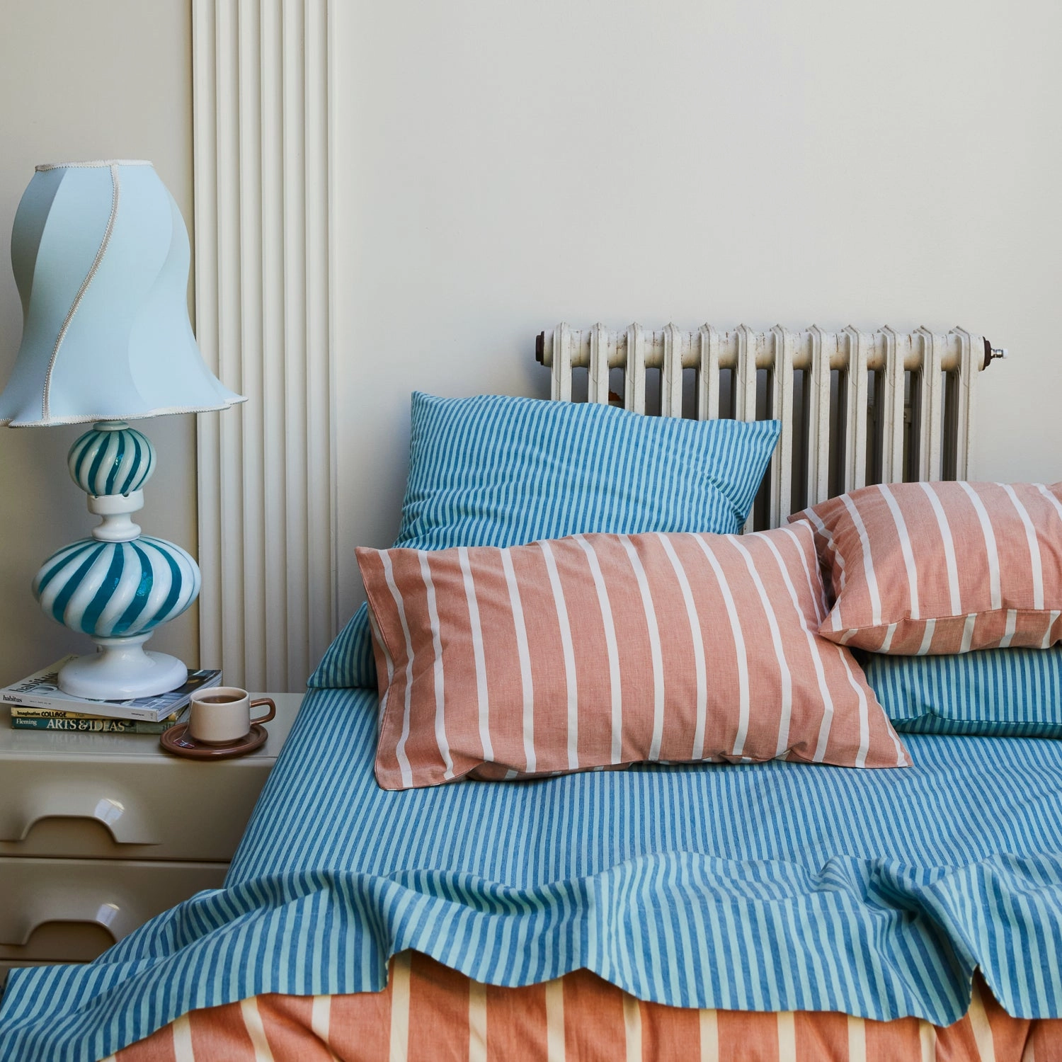 Abrielle Cotton Pillowcase Set - Crème Caramel