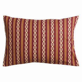 Acadia Cotton Pillowcase Set - Mahogany