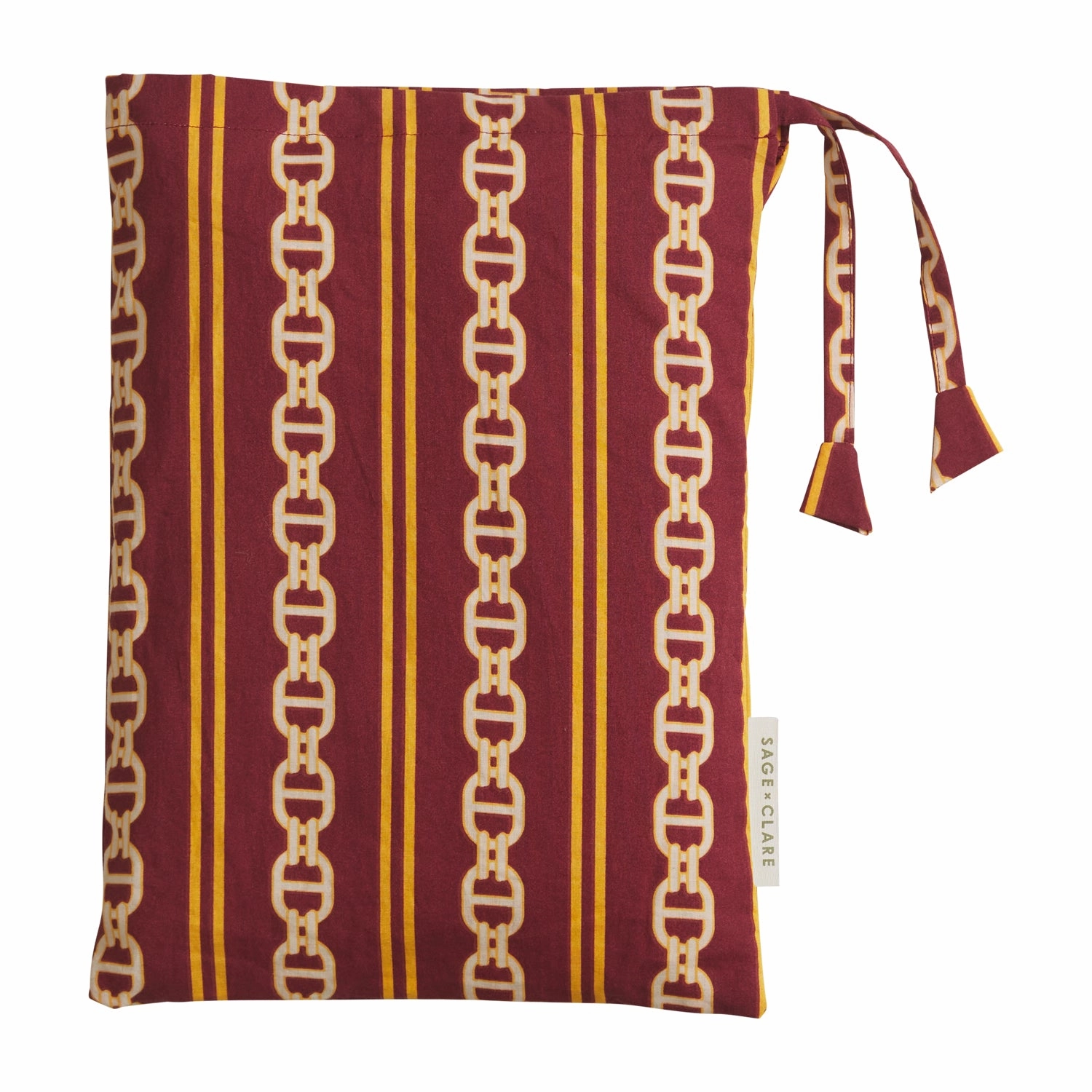 Acadia Cotton Pillowcase Set - Mahogany