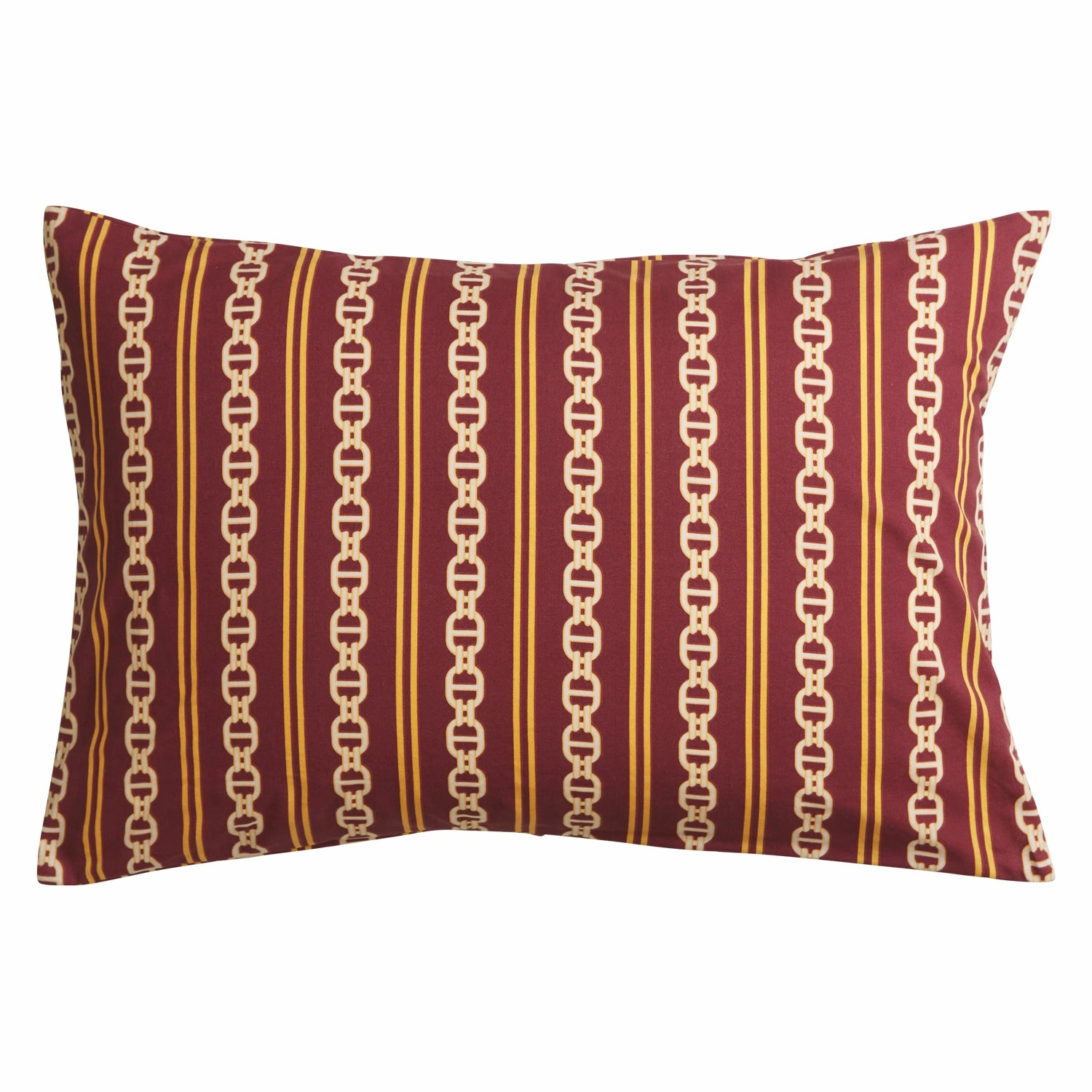 Acadia Cotton Pillowcase Set - Mahogany