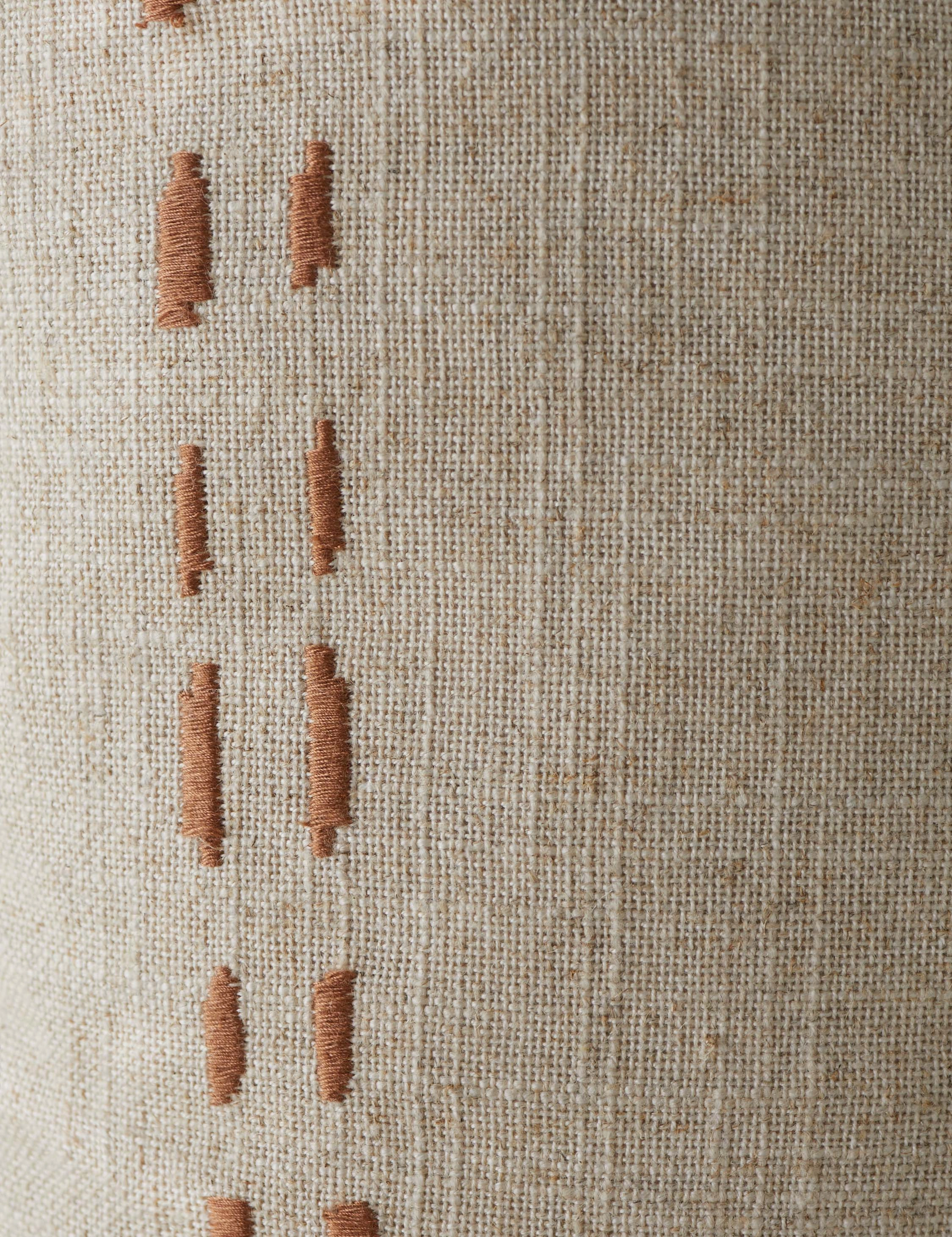 Accord Embroidered Pillow by Élan Byrd