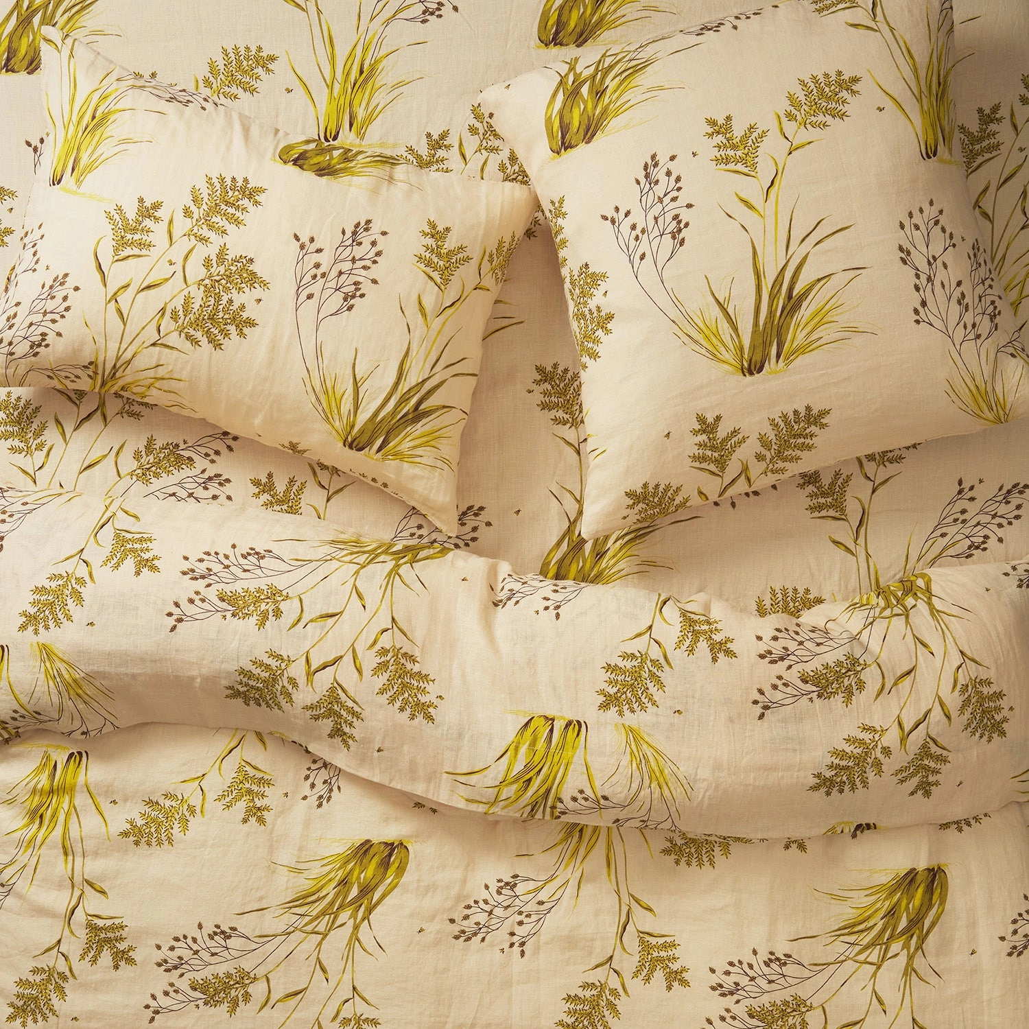 Adelyn Linen Euro Pillowcase Set