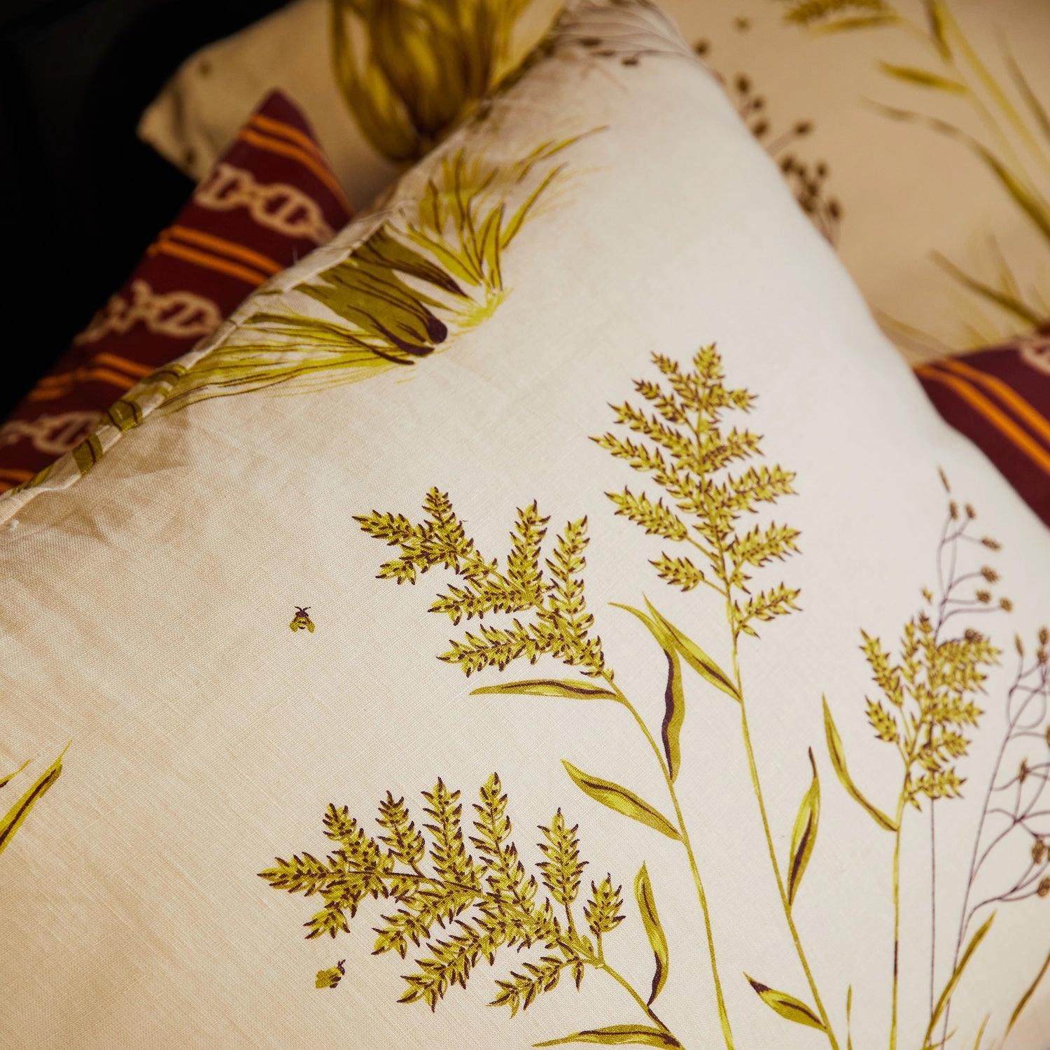 Adelyn Linen Euro Pillowcase Set