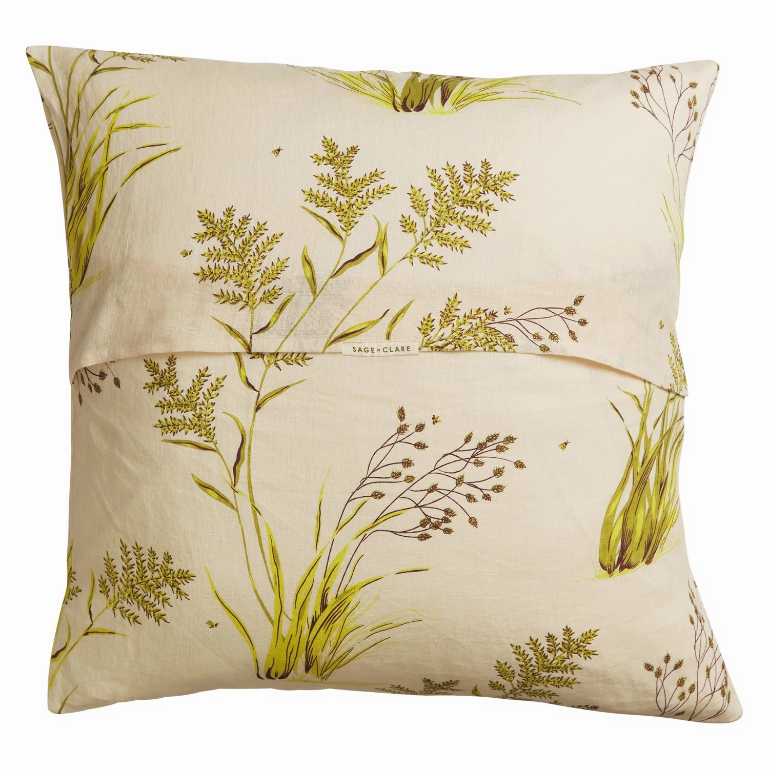 Adelyn Linen Euro Pillowcase Set