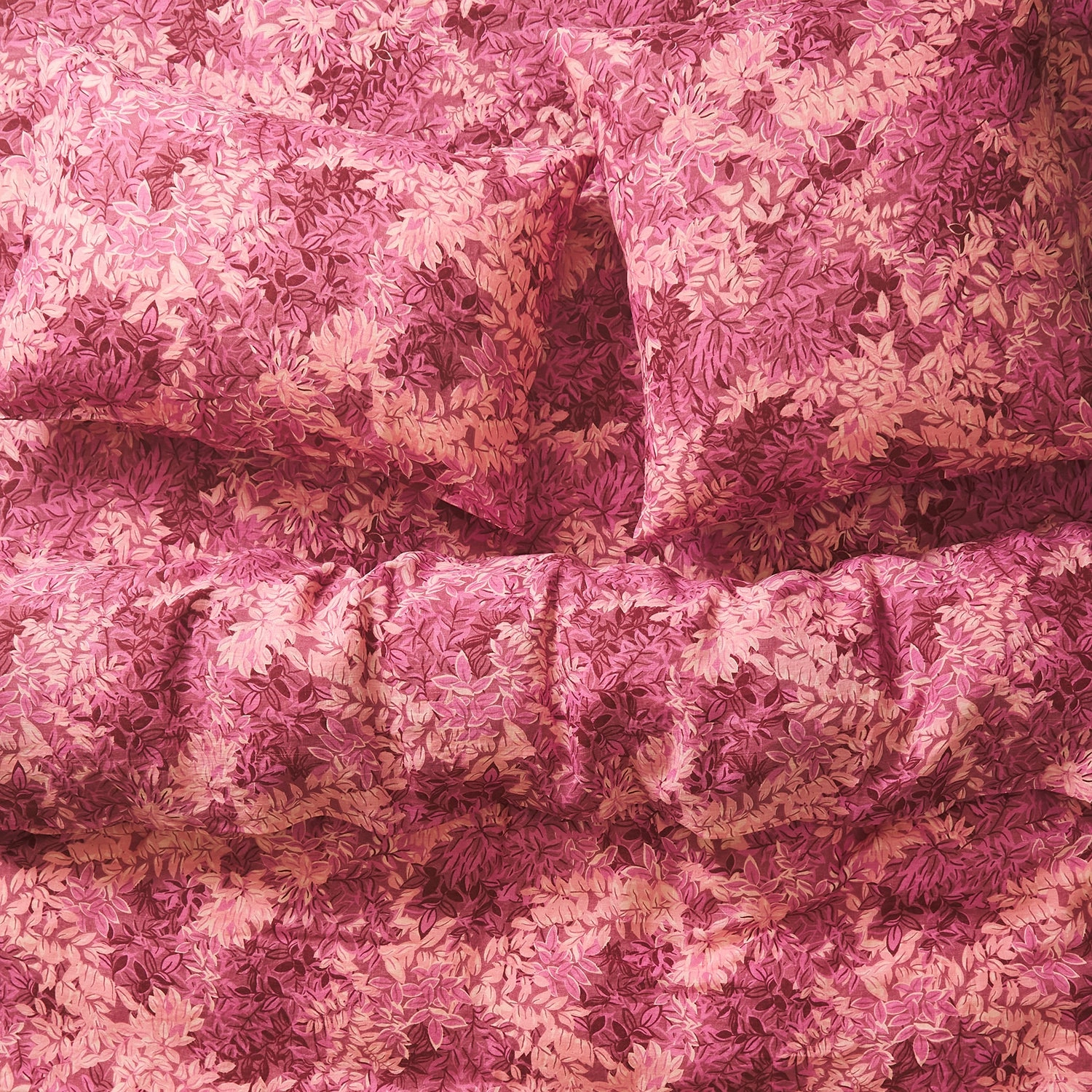 Alka Linen Euro Pillowcase Set - Plumberry