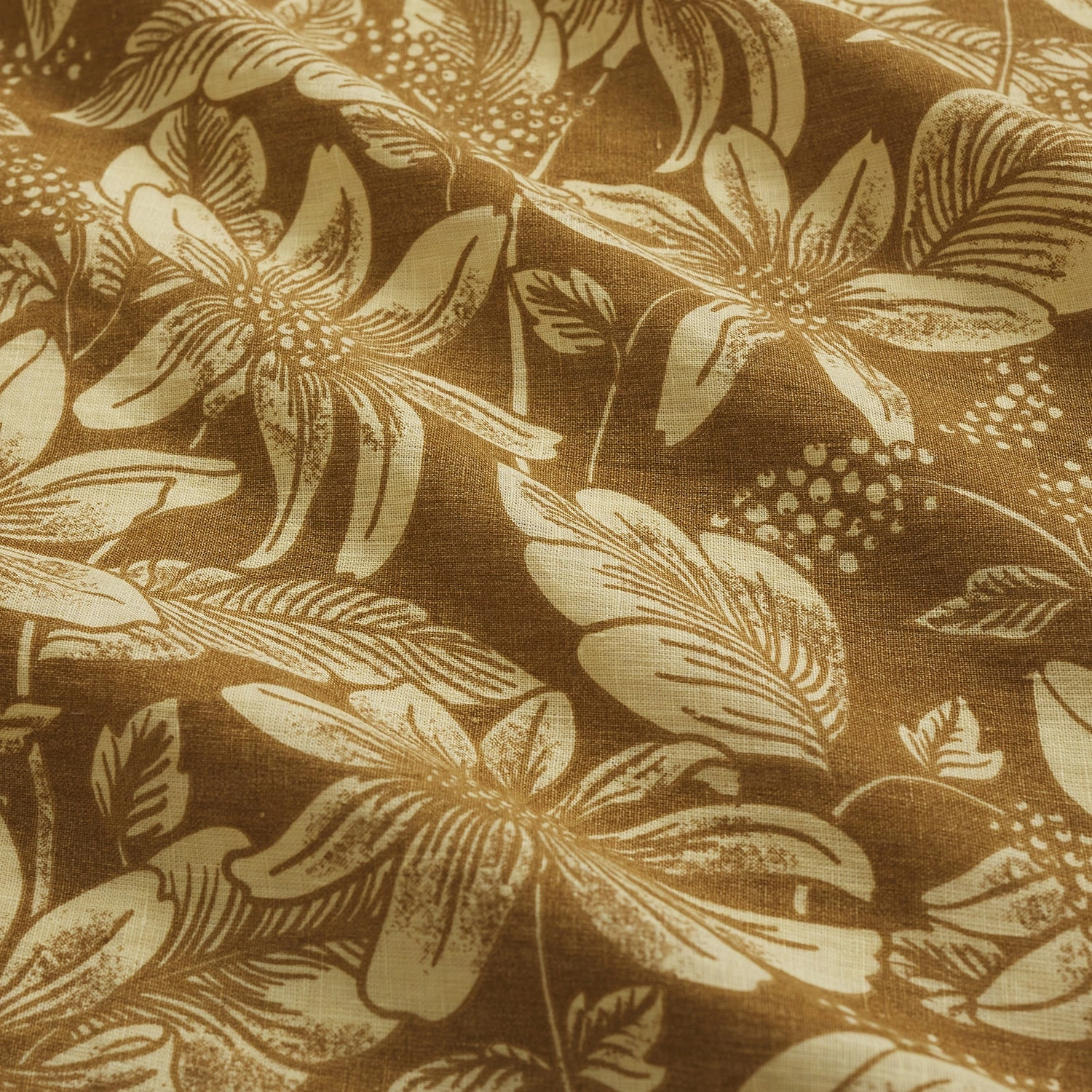 Amrita Linen Pillowcase Set - Ginger
