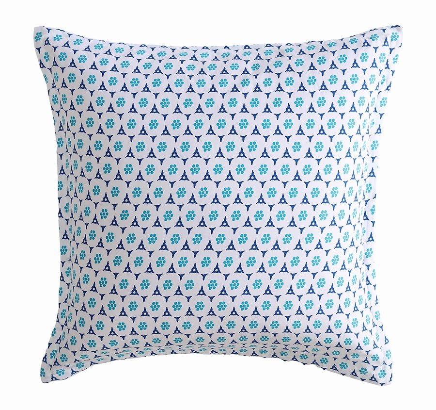 Avalon European Pillowcase Blue