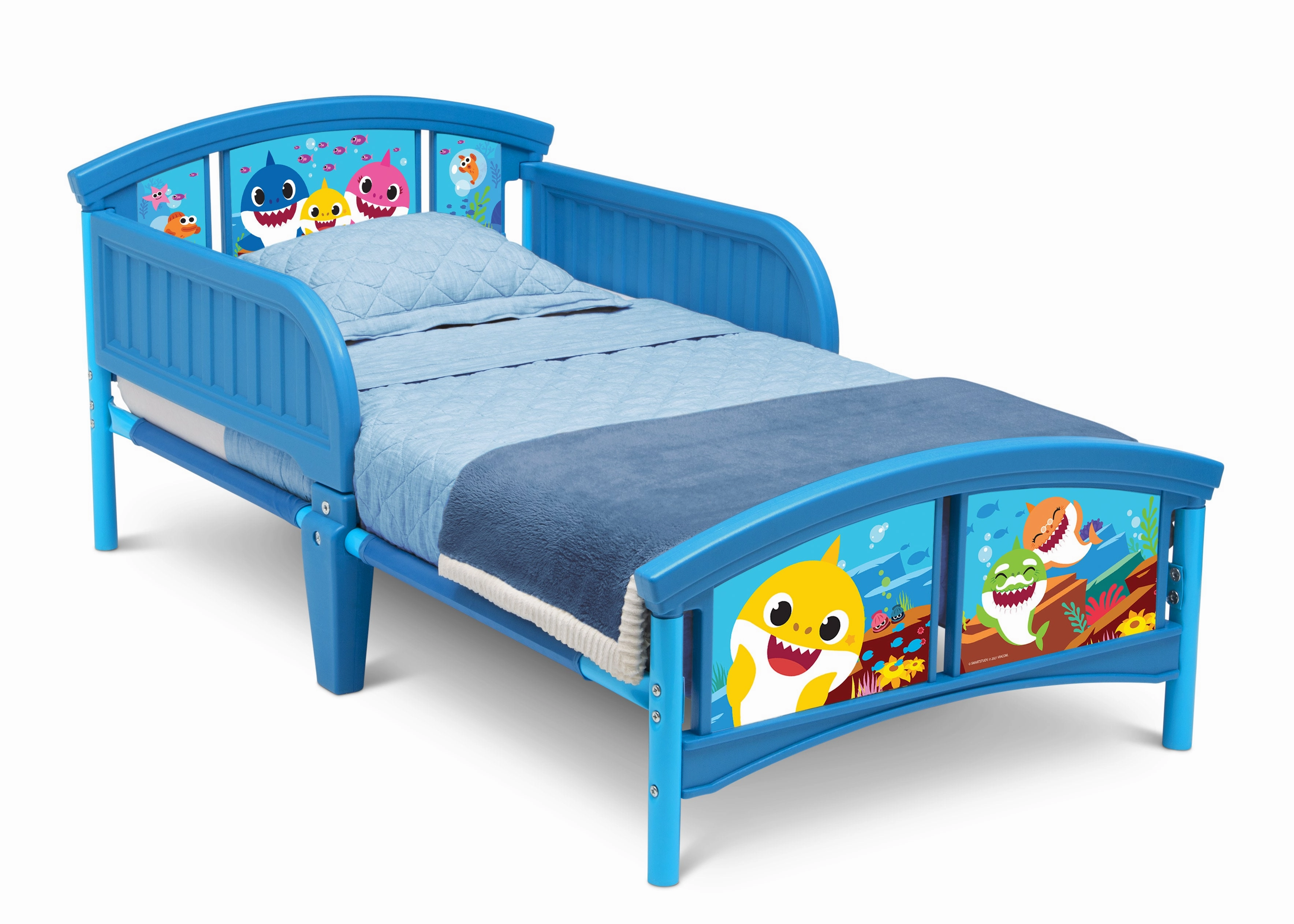 Baby Shark Plastic Toddler Bed