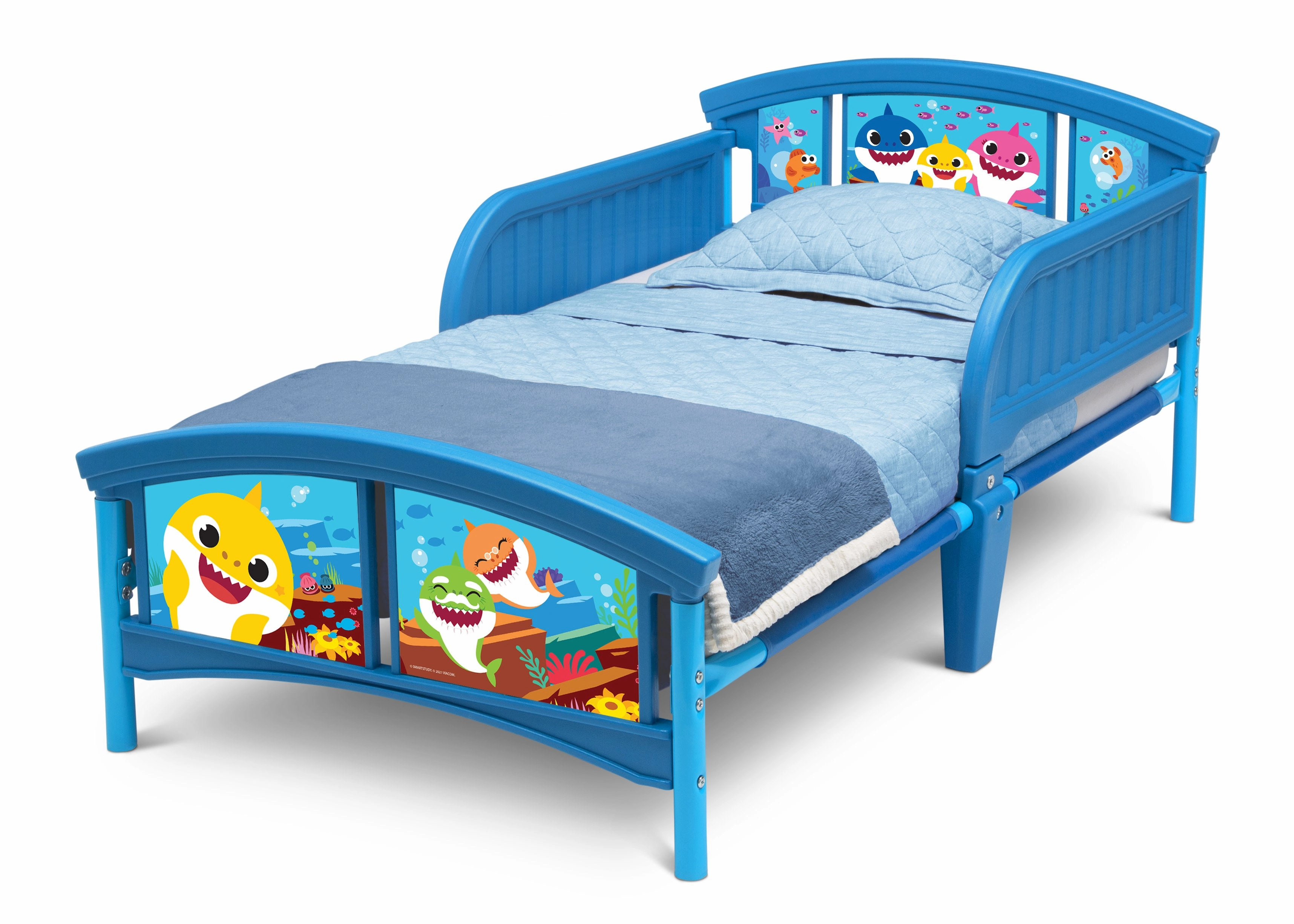 Baby Shark Plastic Toddler Bed