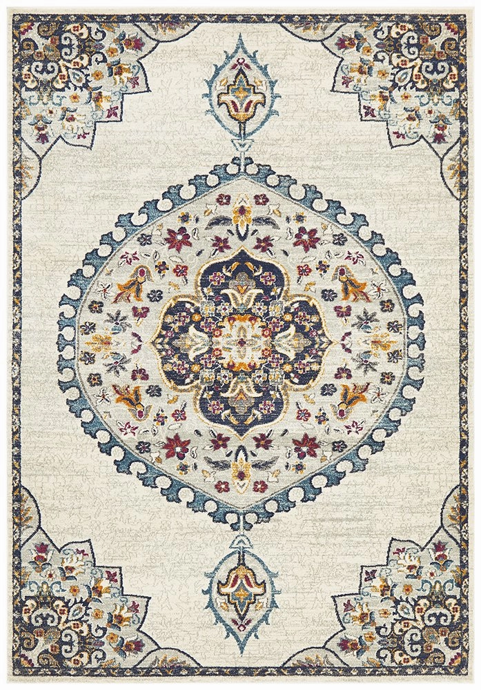 Babylon 202 Rug (White) by Rug Culture