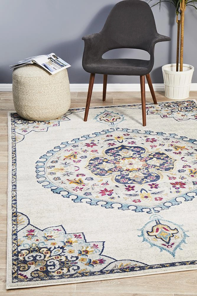 Babylon 202 Rug (White) by Rug Culture