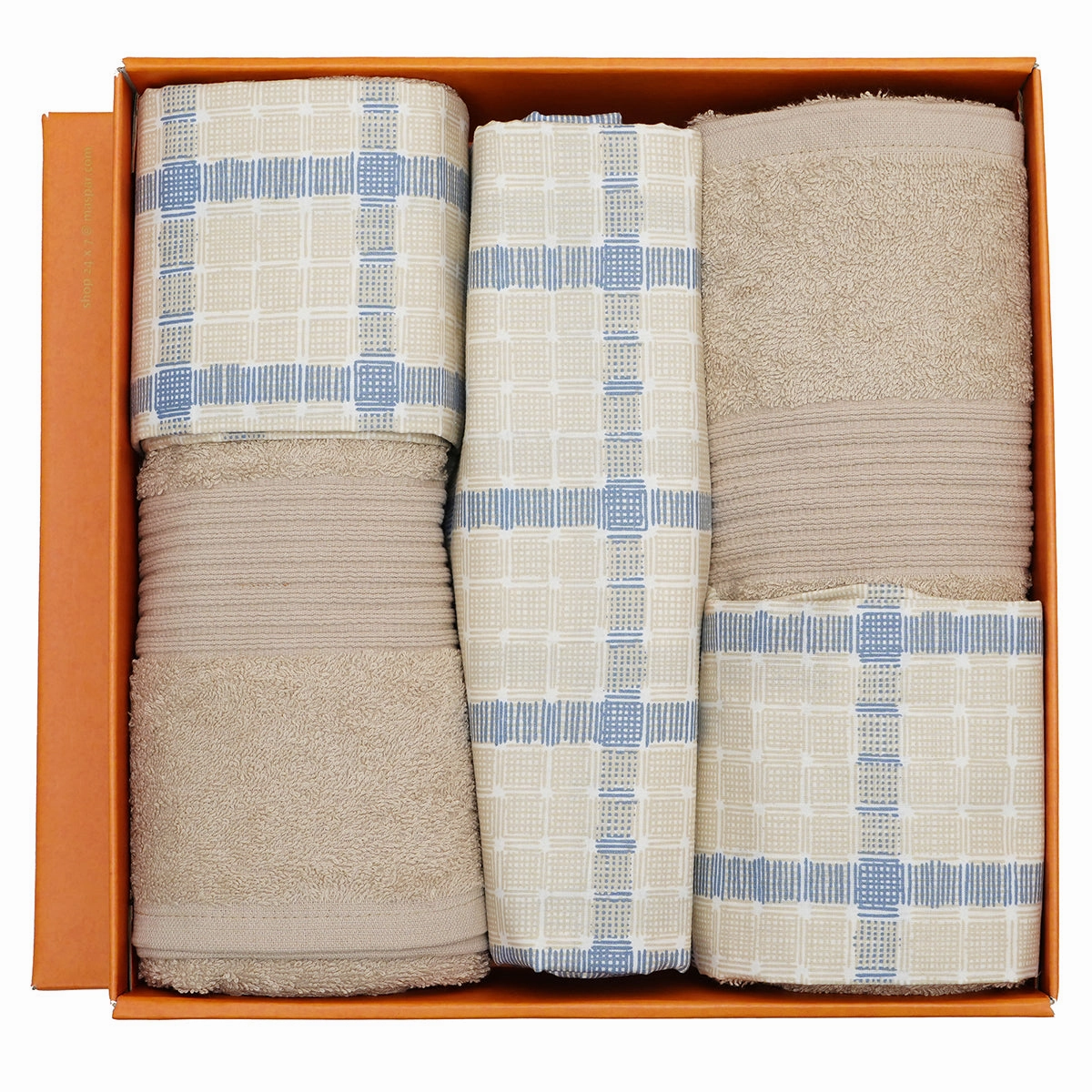 Backyard Patio Adrian Bed Bath Set Blue