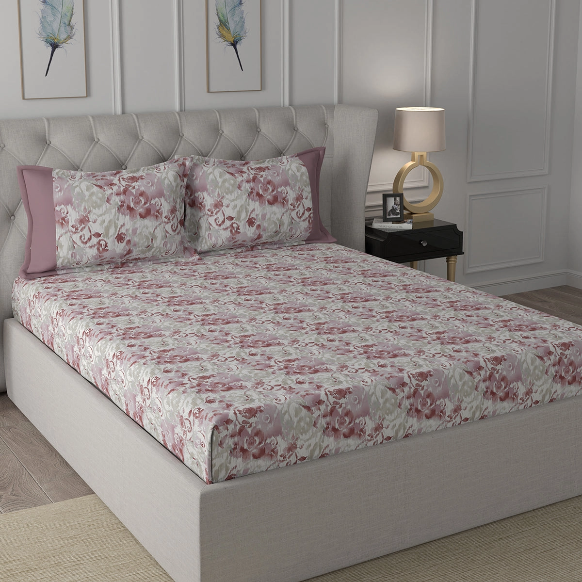Backyard Patio Meridian Bed Bath Set Red
