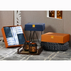 Backyard Patio Nova Bed Bath Set Blue