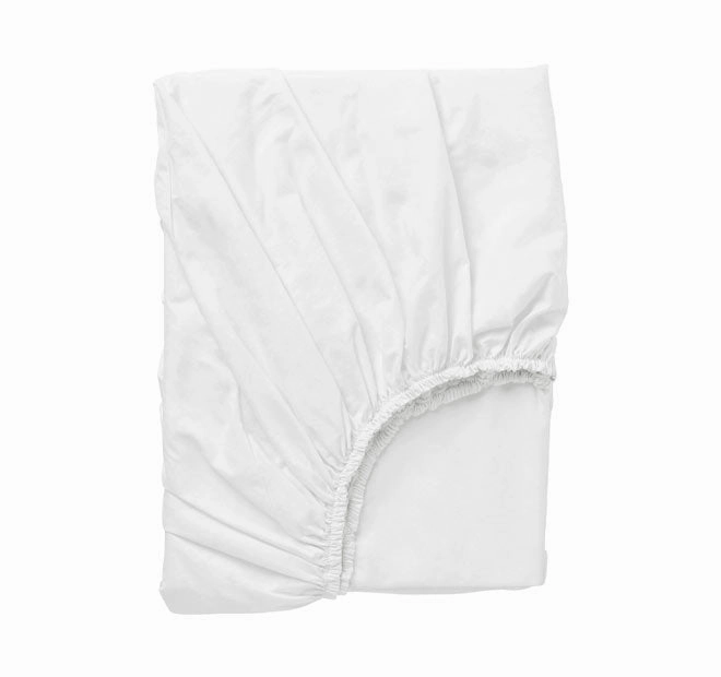 Bamboo Eco 400THC Cotton Mega Fitted Sheet Range White