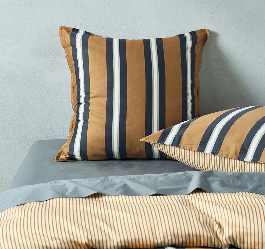 Beau European Pillowcase Cinnamon