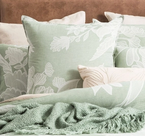 Bentley European Pillowcase Sage Green