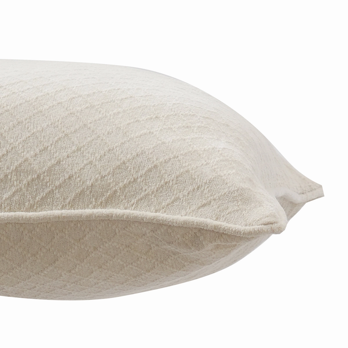 Blaize 100% Cotton Solid Weave Beige Pillow Sham Set