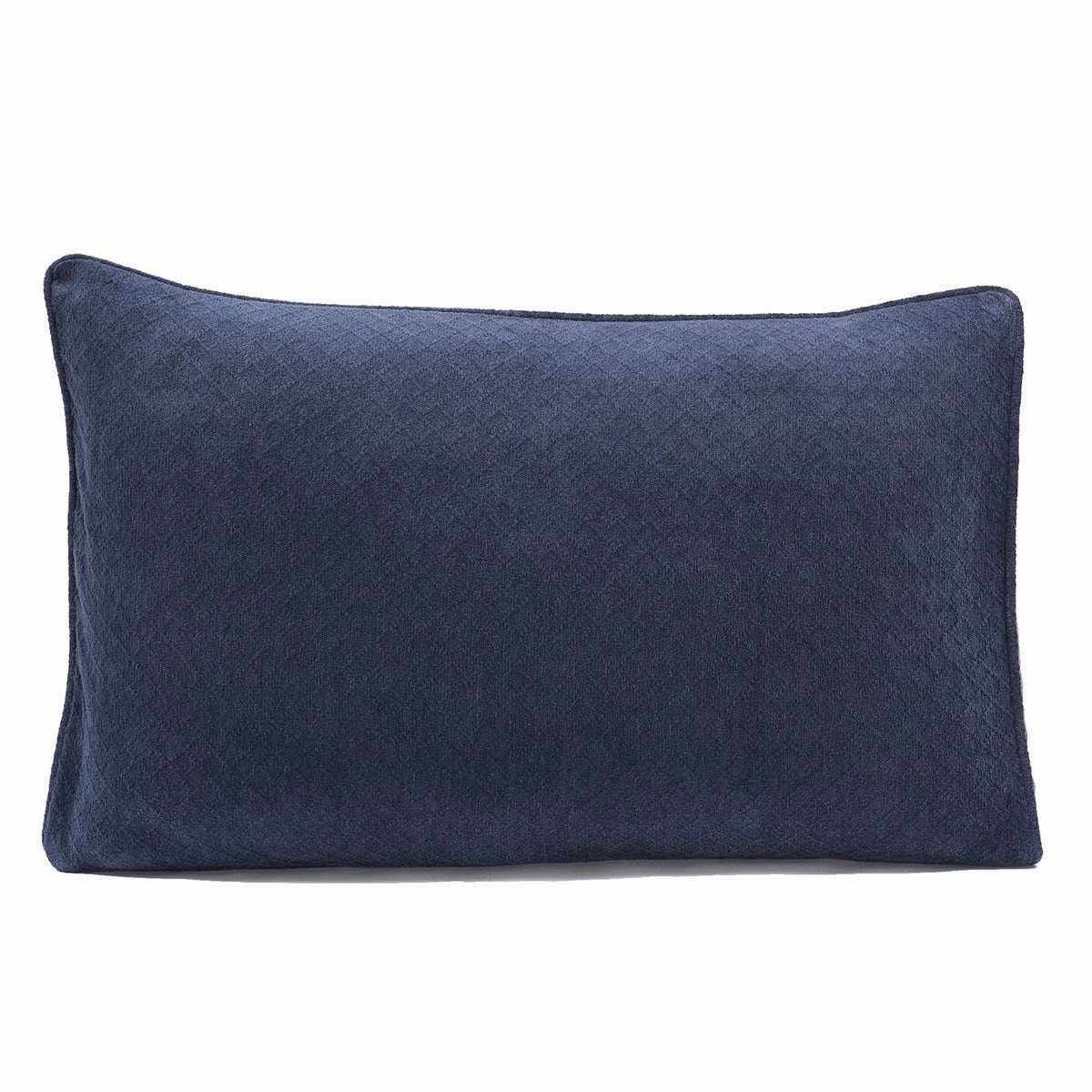 Blaize 100% Cotton Solid Weave Blue Pillow Sham Set