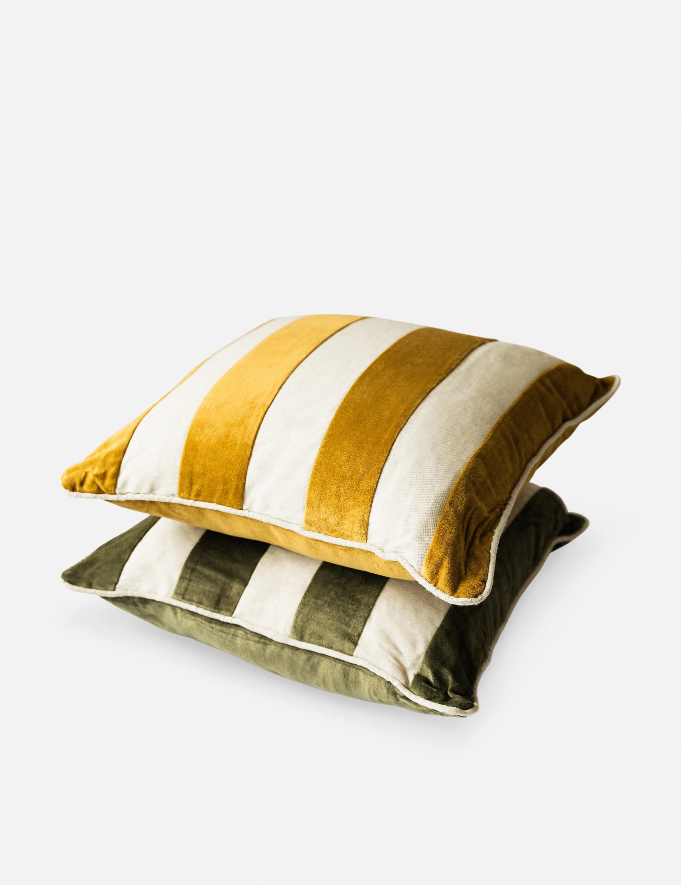 Borroto Velvet Stripe Pillow