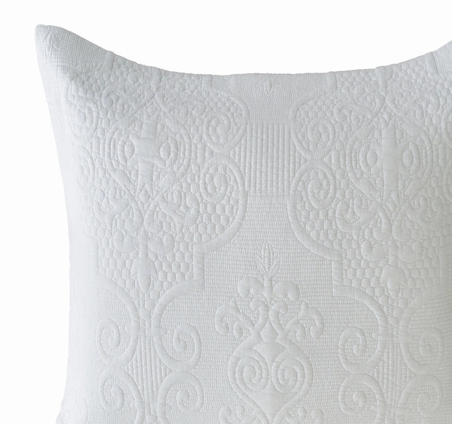 Boutique European Pillowcase White