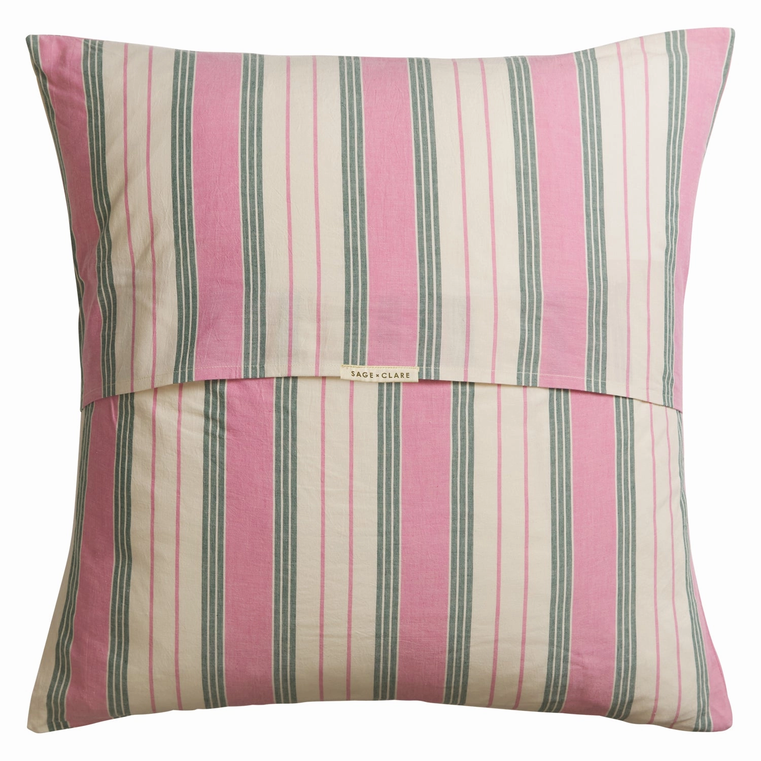 Brigitte Cotton Euro Pillowcase Set - Fuchsia