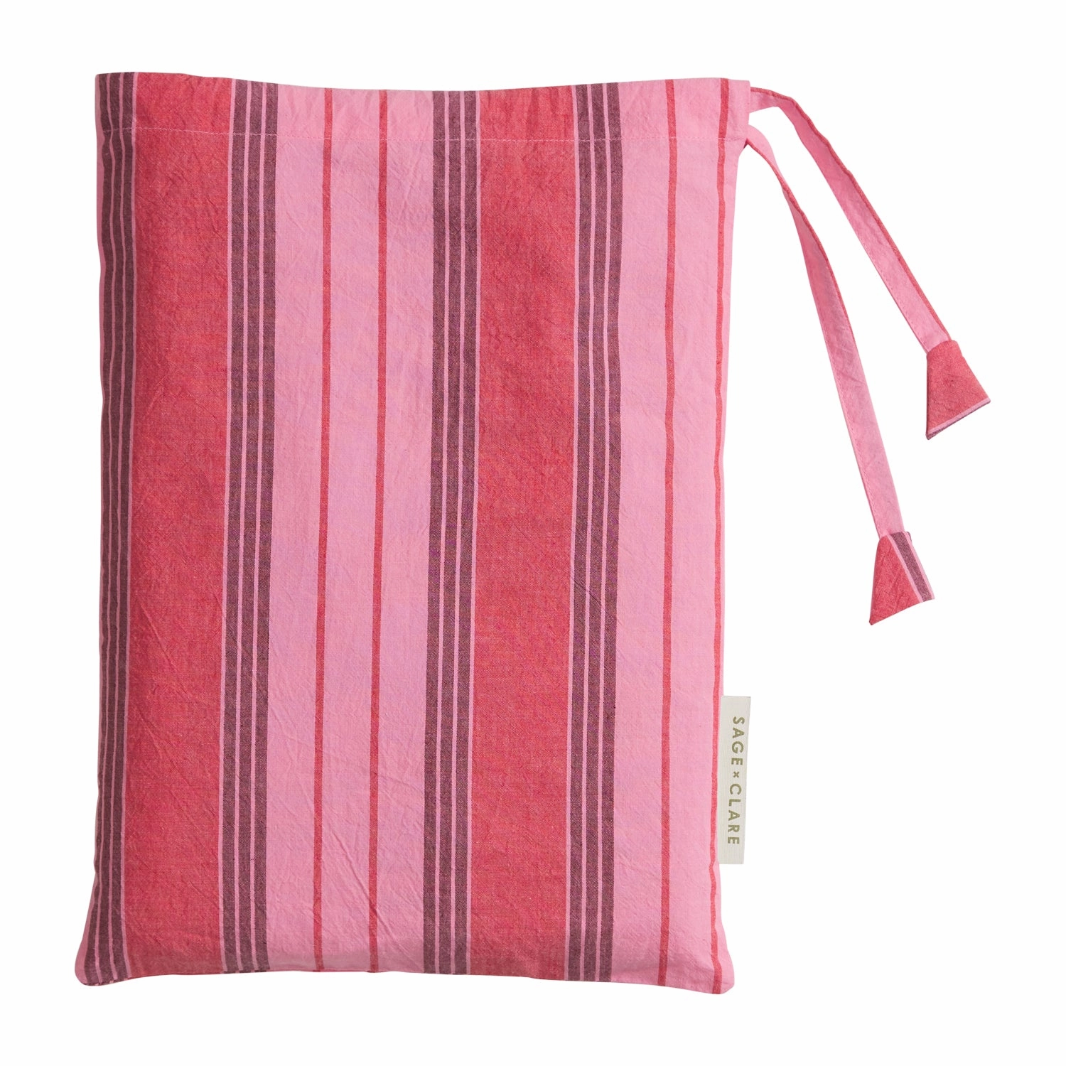 Brigitte Cotton Euro Pillowcase Set - Scarlet