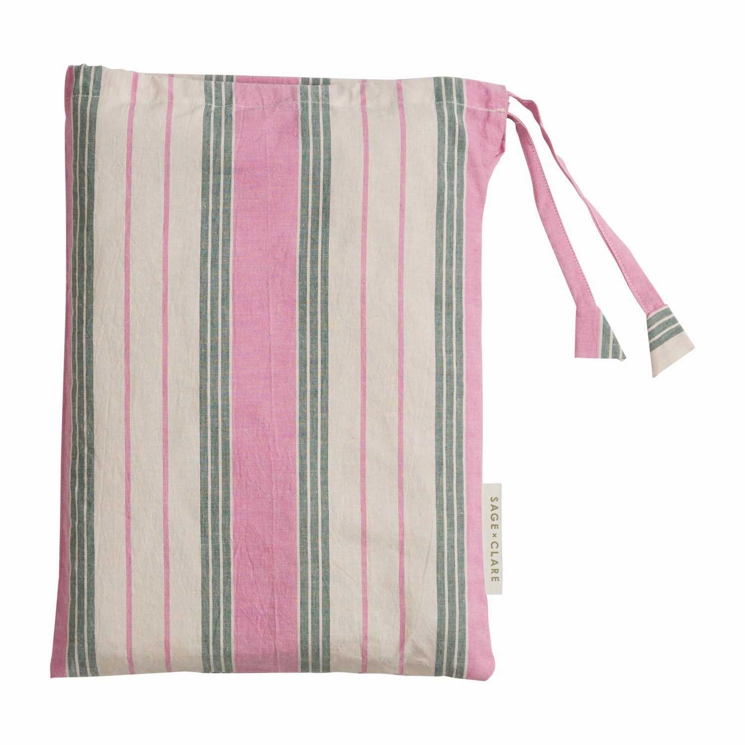 Brigitte Cotton Pillowcase Set - Fuchsia