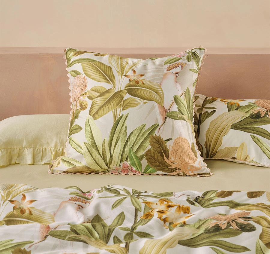Calista European Pillowcase Guava