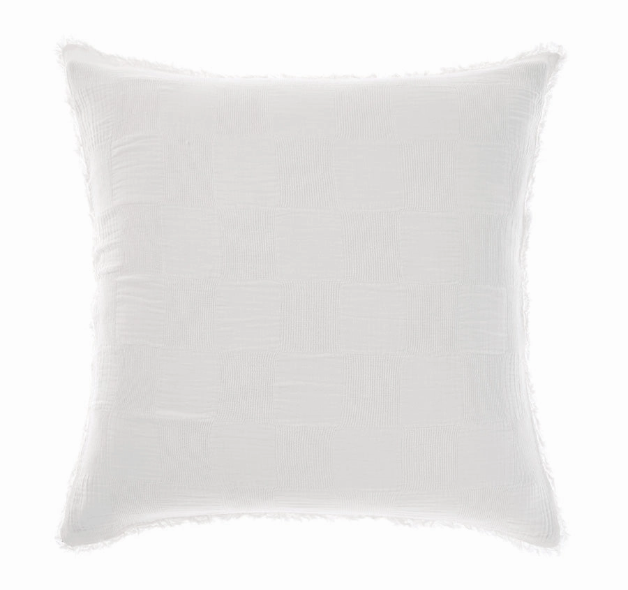 Capri European Pillowcase White