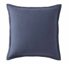 Caspian European Pillowcase Indigo