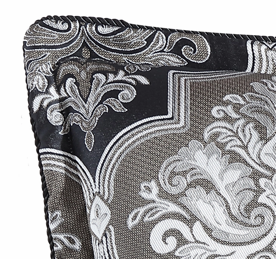Chamonix European Pillowcase Silver