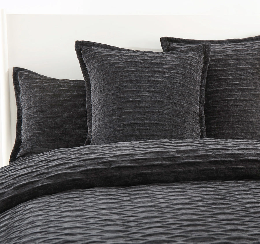 Charlotte European Pillowcase Onyx