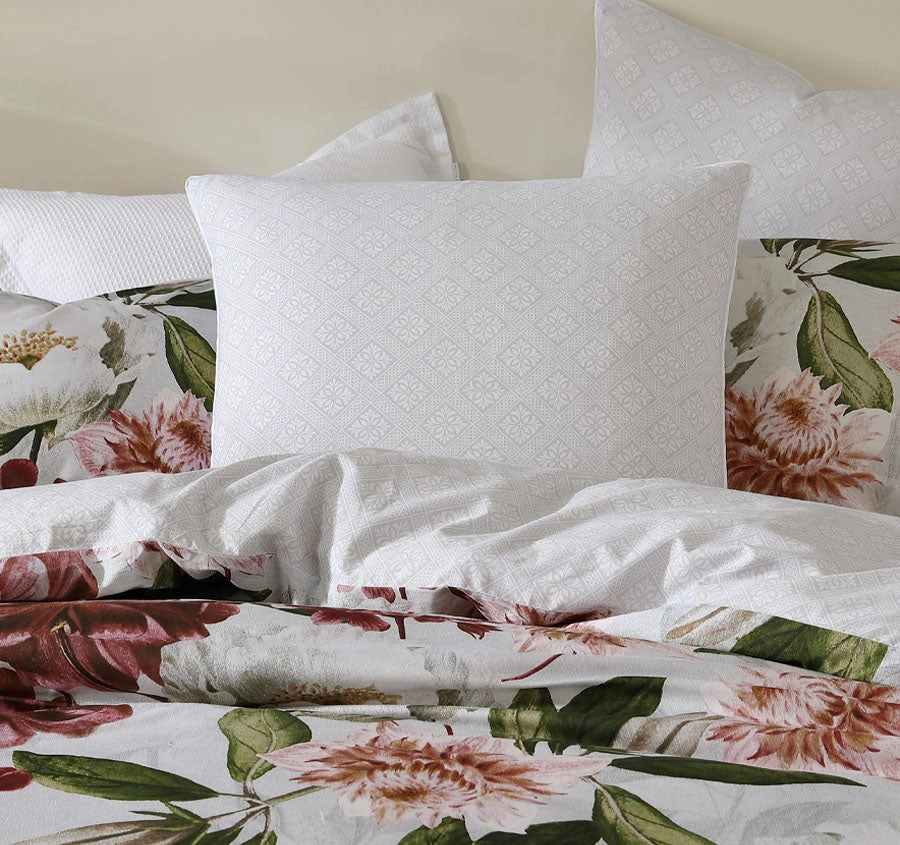 Charming European Pillowcase Blush