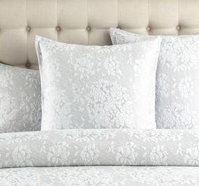 Chloe Jersey European Pillowcase Ivory