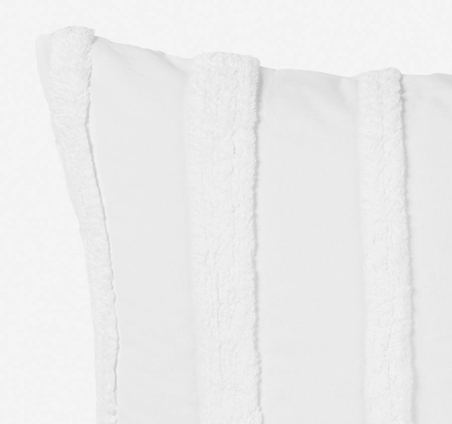 Cillian European Pillowcase White