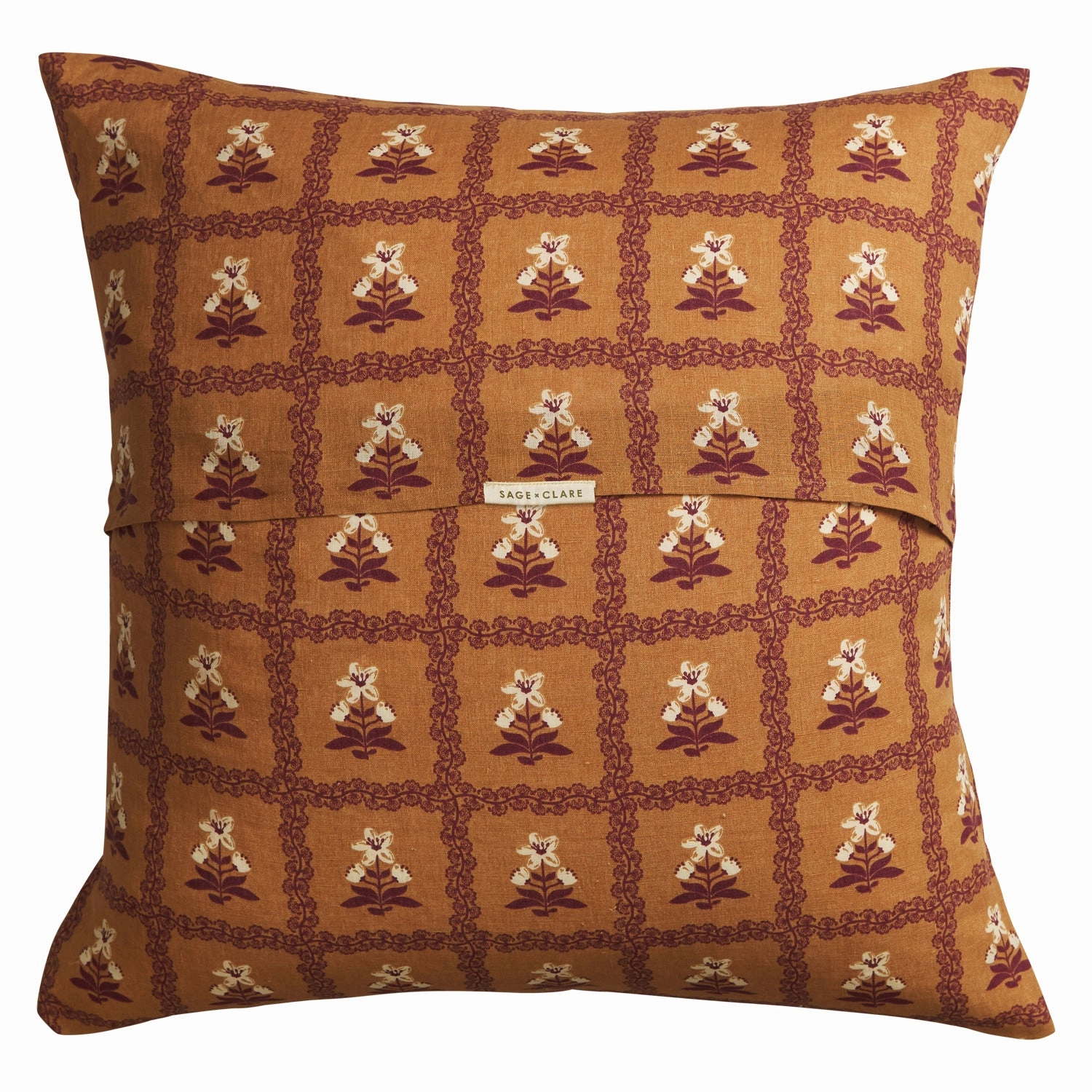 Claire Linen Euro Pillowcase Set