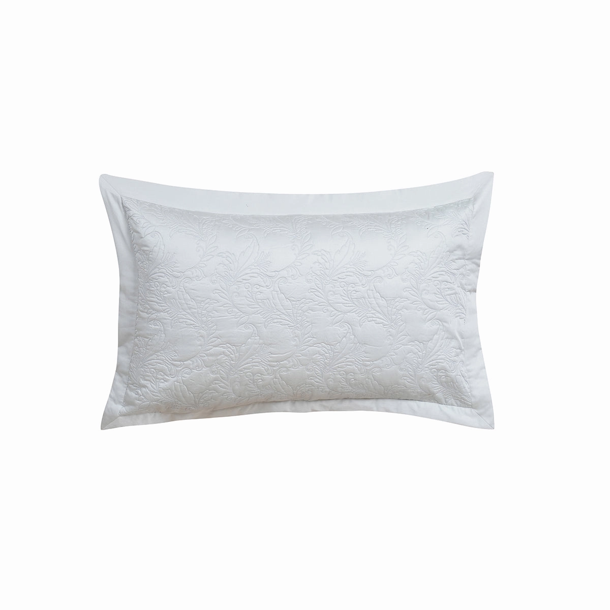 Classical Ornate Twirls & Swirls Pillow Sham Set Aqua