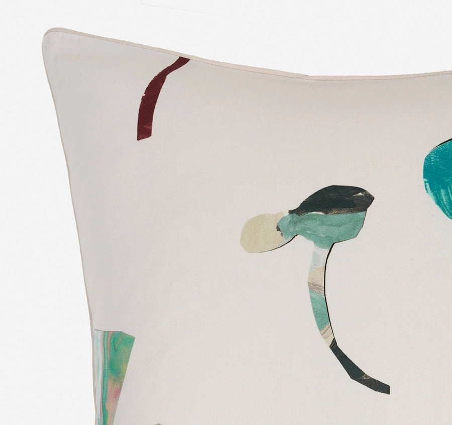 Clovelly European Pillowcase Multi