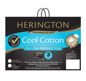 Cool Cotton King Pillow Protector