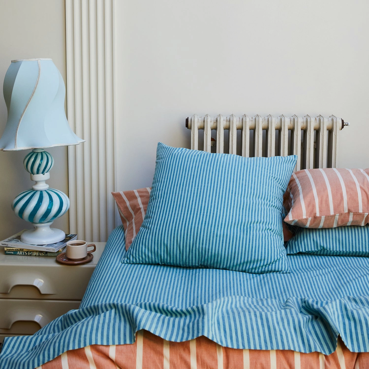 Cordell Cotton Euro Pillowcase Set - Capri