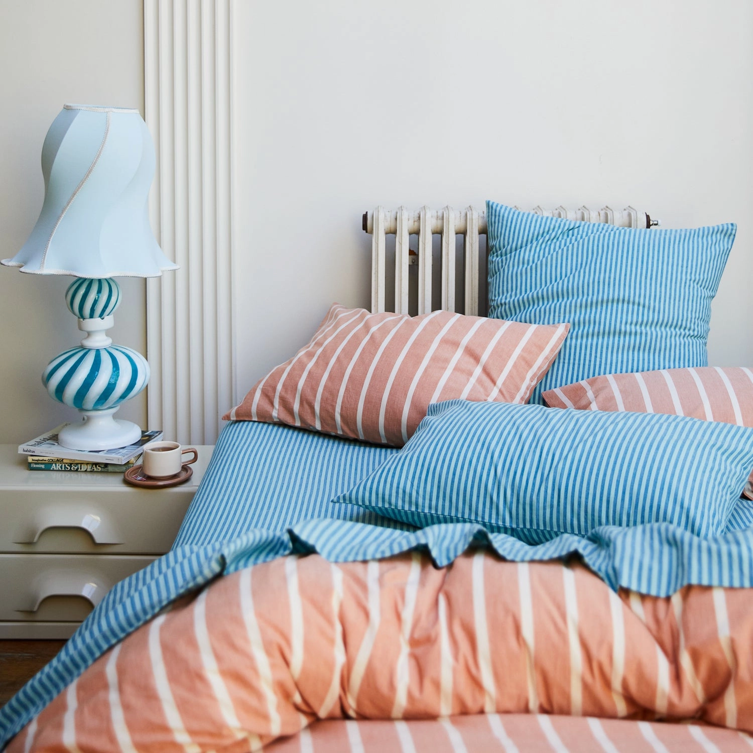 Cordell Cotton Euro Pillowcase Set - Capri
