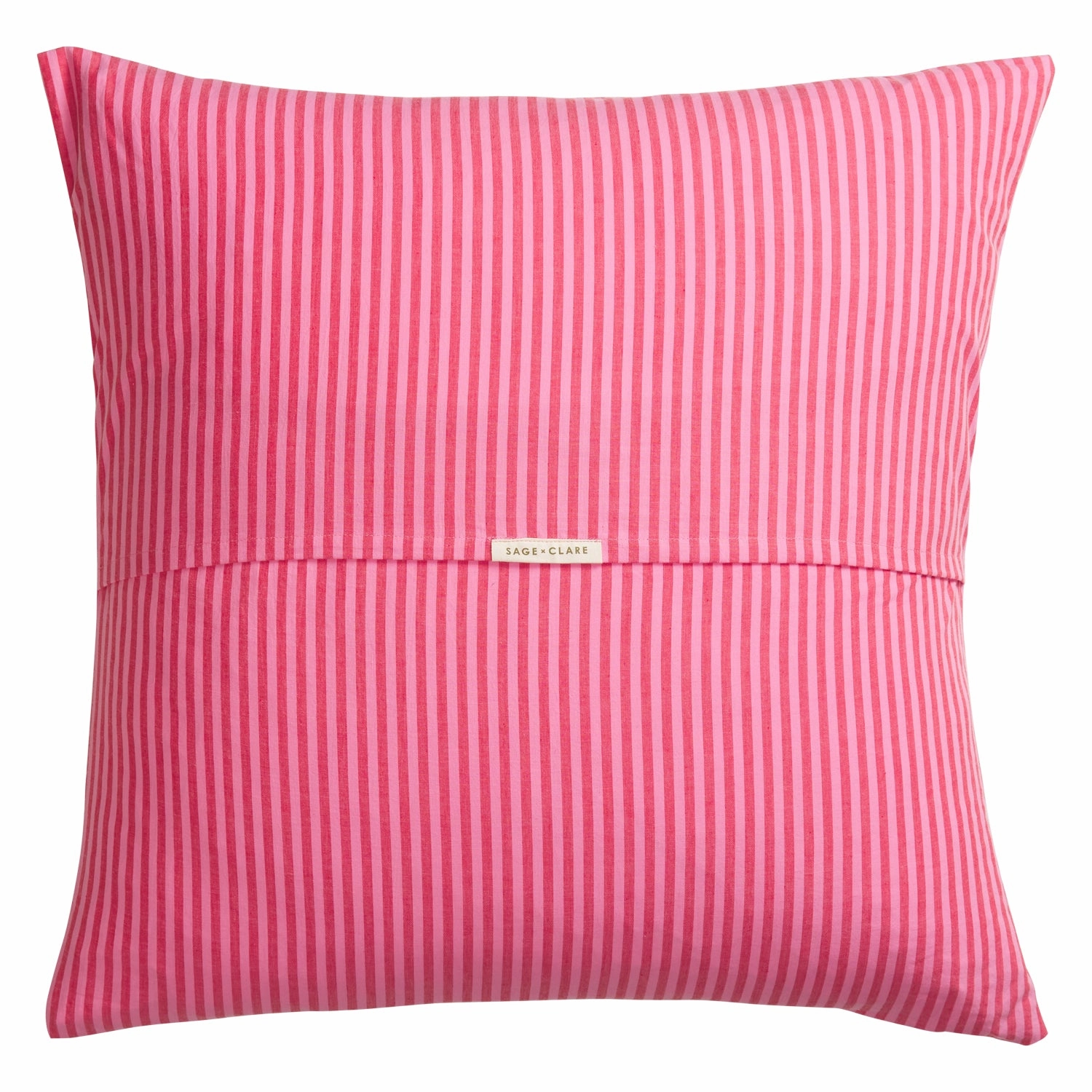 Cordell Cotton Euro Pillowcase Set - Scarlet